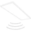 Image de Briloner, Plafonnier, Panneau LED ultra-plat avec effet de rétroéclairage + Microwave (3000 lm)