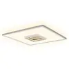 Image de Briloner, Plafonnier, Plafonnier LED, chrome mat, incl. effet tunnel, incl. effet backlighte (3500 lm)