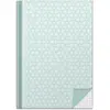 Image de Rnk, Cahier + bloc-notes, Verlag Carnet de notes "Pastell", DIN A5, quadrillé, menthe (A5, Quadrillé, Couverture rigide)