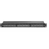 Image de LINDY - Tableau de connexions - CAT 6 - STP - RJ-45 X 24 - noir - 1U - 19"