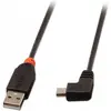 Image de Lindy Câble USB coudé (1 m, USB 2.0), Câble USB