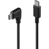 Image de Lindy Câble USB 2.0 type C de 1 mètre à angle droit (1 m, USB 2.0, 60 W), Câble USB