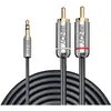 Image de Lindy Câble audio vers phono Cromo Line (10 m, Câble AUX, Câbles Cinch), Câble audio