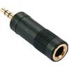 Image de Lindy 3.5mm   6.3mm (Adaptateur jack), Adaptateur audio, Noir