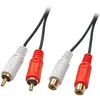 Image de Lindy Extension du Cinch stéréo (2 m, Câbles Cinch), Câble audio
