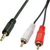 Image de Lindy Jack - Cinch N (5 m, Câble AUX, Câbles Cinch), Câble audio