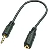 Image de Lindy Câble adaptateur audio premium, Adaptateur audio, Noir