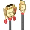 Image de Lindy HDMI (Typ A)   DVI (0.50 m), Câble vidéo, Or