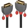 Image de Lindy Dvi   Dvi (1 m), Câble vidéo, Gris