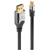 Image de Lindy Mini DisplayPort   DisplayPort (0.50 m), Câble vidéo, Noir