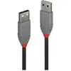 Image de Lindy USB-A USB-A (0.50 m, USB 2.0), Câble USB