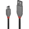 Image de Lindy USB/A-MiniB M-M (5 m, USB 2.0), Câble USB
