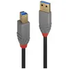 Image de Lindy USB/A-USB/B M-M (3 m, USB 3.2 Gen 1), Câble USB