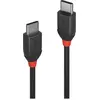 Image de Lindy USB/C-USB/C M-M (1 m, USB 3.2 Gen 2, 60 W), Câble USB