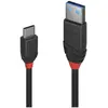 Image de Lindy ligne noire (0.15 m, USB 3.2 Gen 2, 20 W), Câble USB