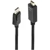 Image de Lindy DisplayPort   HDMI (Typ A) (3 m), Câble vidéo, Noir