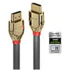 Image de Lindy HDMI Gold Line (2 m), Câble vidéo, Gris