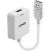 Image de Lindy Câble vidéo / audio (HDMI, 9.50 cm), Adaptateur données + vidéo, Blanc