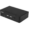 Image de Lindy 2 Port DisplayPort 1.4 USB 3.0 KWM switch, Commutateur KVM, Noir