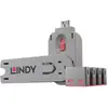 Image de Lindy Kit de démarrage pour les casiers à port USB, Sécurité notebook, Pink
