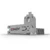 Image de Lindy Kit de démarrage pour les casiers à port USB, Sécurité notebook, Blanc