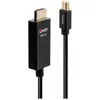 Image de Lindy Câble vidéo DisplayPort / HDMI (1 m), Câble vidéo, Noir