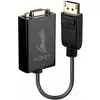 Image de Lindy DisplayPort vers VGA (VGA, 15 cm), Adaptateur données + vidéo, Noir