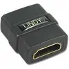 Image de Lindy Embrayage double (HDMI, 3.50 cm), Adaptateur données + vidéo, Noir