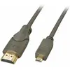 Image de Lindy HDMI (Typ A)   micro HDMI (Typ D) (0.50 m), Câble vidéo, Noir