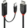 Image de Lindy Câble Displayport Vers Hdmi 2 M