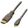 Image de Lindy MHL (Micro USB)   HDMI (Typ A) (2 m), Câble vidéo, Gris