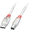 Image de Lindy Câble USB 2.0 de type A/B (0.50 m, USB 2.0, 2.50 W), Câble USB