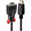 Image de Lindy DisplayPort   VGA (0.50 m), Câble vidéo, Noir