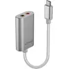 Image de Lindy convertisseur audio (USB-C), Carte son, Argent, Blanc