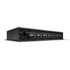 Image de Physix PHW-200S, support mural inclinable pour TVs jusqu'à 26 (USB-A, 7 ports), Station d’accueil + hub USB, Noir