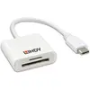 Image de Lindy Lecteur de carte SD USB 3.1 de type C (USB-C), Lecteur de carte mémoire, Blanc
