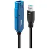 Image de Lindy Prolongateur actif USB 3.0 15m USB 3.0 Super Speed (15 m, USB 3.2 Gen 1), Câble USB