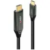 Image de Lindy Câble adaptateur USB Type C vers HDMI 8K60 de 1m Pour connecter un écran HDMI 8K au port USB Type C. (1 m), Câble vidéo, Noir
