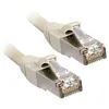 Image de Lindy Premium - Cordon de raccordement - RJ-45 (M) pour RJ-45 (M) - 30 cm - SFTP - CAT 6 - sans halogène, sans crochet - gris