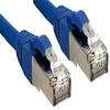 Image de Lindy Premium - Cordon de raccordement - RJ-45 (M) pour RJ-45 (M) - 5 m - SFTP - CAT 6 - sans halogène, moulé, sans crochet - bleu