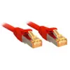 Image de LINDY 47300 RJ45 Câble réseau, câble patch CAT 6 S/FTP 20.00 m rouge