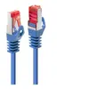 Image de Lindy Basic - Cordon de raccordement - RJ-45 (M) pour RJ-45 (M) - 7.5 m - SFTP, PiMF - CAT 6 - moulé, sans crochet, bloqué - bleu