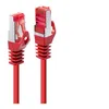 Image de Lindy Basic - Cordon de raccordement - RJ-45 (M) pour RJ-45 (M) - 50 cm - SFTP, PiMF - CAT 6 - moulé, sans crochet, bloqué - rouge
