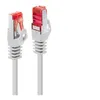 Image de Lindy Basic - Cordon de raccordement - RJ-45 (M) pour RJ-45 (M) - 50 cm - SFTP, PiMF - CAT 6 - moulé, sans crochet, bloqué - blanc