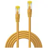 Image de Lindy 2m RJ45 S/FTP LSZH Câble réseau jaune (S/FTP, CAT7, 2 m), Câble réseau