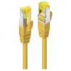Image de Lindy 5m de câble réseau RJ45 S/FTP LSZH, jaune Cat.6A mâle, Cat.7 brut (S/FTP, CAT6a, 5 m), Câble réseau