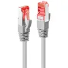 Image de LINDY 47710 RJ45 Câble réseau, câble patch CAT 6 S/FTP 20.00 m gris avec cliquet dencastrement