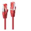 Image de Lindy - Cordon de raccordement - RJ-45 (M) pour RJ-45 (M) - 5 m - SFTP, PiMF - CAT 6 - sans crochet - rouge