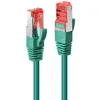 Image de Lindy - Cordon de raccordement - RJ-45 (M) pour RJ-45 (M) - 3 m - SFTP, PiMF - CAT 6 - sans crochet - vert