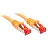 Image de LINDY 47763 RJ45 Câble réseau, câble patch CAT 6 S/FTP 1.50 m jaune
